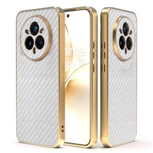 Etui Exoguard Goldline Carbon - Realme 14 Pro Plus 5g - White