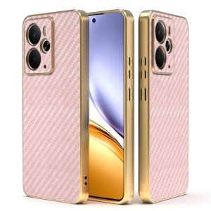 Etui Exoguard Goldline Carbon - Realme 14 5g / 14t 5g - Rose