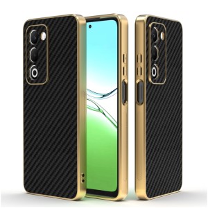 Etui Exoguard Goldline Carbon - Oppo A5 5g - Black