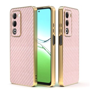 Etui Exoguard Goldline Carbon - Oppo A5 5g - Rose