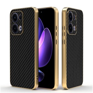 Etui Exoguard Goldline Carbon - Oppo Reno 13 5g - Black