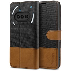 Exoguard Wallet - Nothing Phone 3a - Black / Brown