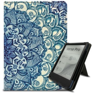 Etui Exoguard Stand - Pocketbook Verse / Verse Pro / Verse Pro Color / Verse Lite / Gobook 2.0 / Gobook 3.0 / Verse Pro Color / Gobook 2.0 / Gobook 3.0 - Mandala Blue