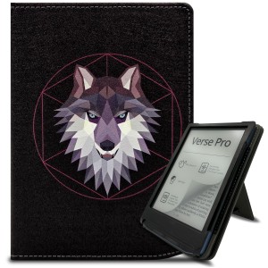 Etui Exoguard Stand - Pocketbook Verse / Verse Pro / Verse Pro Color / Verse Lite / Gobook 2.0 / Gobook 3.0 / Verse Pro Color / Gobook 2.0 / Gobook 3.0 - Wolf