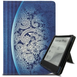 Etui Exoguard Stand - Pocketbook Verse / Verse Pro / Verse Pro Color / Verse Lite / Gobook 2.0 / Gobook 3.0 / Verse Pro Color / Gobook 2.0 / Gobook 3.0 - Half Mandala