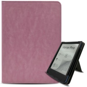 Etui Exoguard Stand - Pocketbook Verse / Verse Pro / Verse Pro Color / Verse Lite / Gobook 2.0 / Gobook 3.0 / Gobook 2.0 - Pink