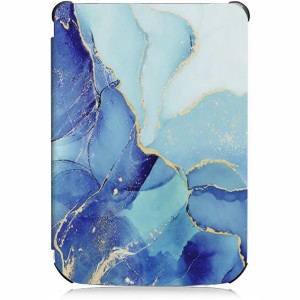 Etui Exoguard - Pocketbook Color / Touch Hd 3 / Lux 4 / Lux 5 - Marble Blue