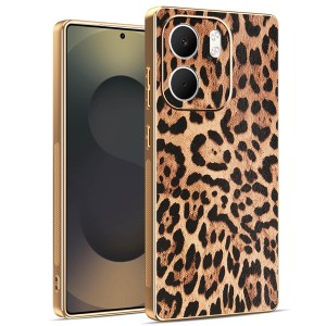 Etui Exoguard Brushed Glamour - Oppo A5x - Cheetah
