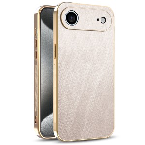 Etui Exoguard Brushed Glamour - Apple Iphone 17 Air - Gold