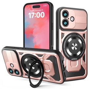 Etui Exoguard Magcase - Apple Iphone 17 - Rose