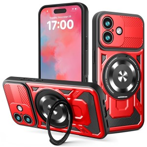 Etui Exoguard Magcase - Apple Iphone 17 - Red
