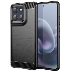 Etui Exoguard Carbon - Motorola Moto G86 / Moto G86 Power - Black