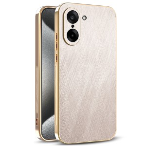 Etui Exoguard Brushed Glamour - Oneplus Nord Ce 5 5g - Gold