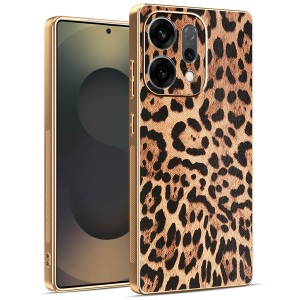 Etui Exoguard Brushed Glamour - Oppo Reno 14 5g - Cheetah