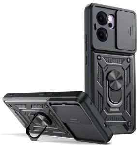 Etui Exoguard Camshield - Oppo Reno 14 F / 14 Fs - Black