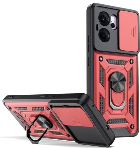 Etui Exoguard Camshield - Oppo Reno 14 F / 14 Fs - Red