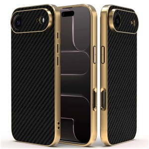 Etui Exoguard Goldline Carbon - Apple Iphone 17 Air - Black