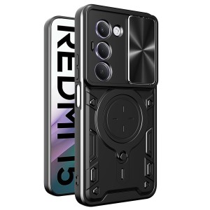 Etui Exoguard Ringshield - Xiaomi Redmi 15 (4g) / 15 5g - Black