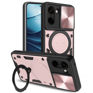 Etui Exoguard Ringshield - Oneplus Nord Ce 5 5g - Rose
