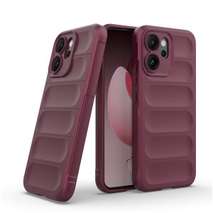 Etui Exoguard Magic - Oppo Reno 14 F / 14 Fs - Dark Red