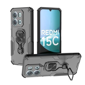 Etui Exoguard Mechshield - Xiaomi Redmi 15c (173) - Black