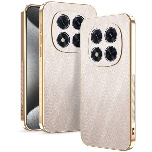 Etui Exoguard Brushed Glamour - Xiaomi Redmi Note 14 Pro (4g) - Gold