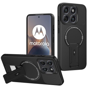 Etui Exoguard Carbon Base - Motorola Edge 60 / Edge 60 Fusion - Black