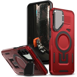 Etui Exoguard Armor Mag - Samsung Galaxy A26 5g - Red