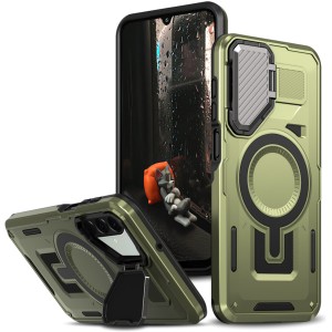 Etui Exoguard Armor Mag - Samsung Galaxy A26 5g - Green