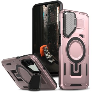 Etui Exoguard Armor Mag - Samsung Galaxy A26 5g - Rose