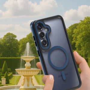 Etui Exoguard Exo Frame - Samsung Galaxy S25 - Blue