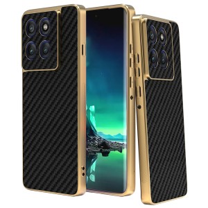 Etui Exoguard Goldline Carbon - Motorola Moto G86 Power 5g - Black