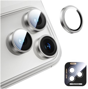 Szkło Exoguard Cam + Aplikator - Apple Iphone 17 Pro / 17 Pro Max - Silver