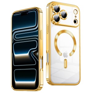 Etui Exoguard Magshine - Apple Iphone 17 Pro - Gold