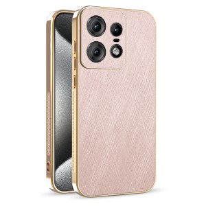 ETUI EXOGUARD BRUSHED GLAMOUR - MOTOROLA EDGE 50 PRO - ROSE