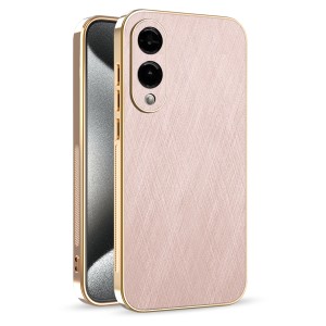 ETUI EXOGUARD BRUSHED GLAMOUR - SAMSUNG GALAXY S25 EDGE - ROSE