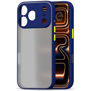 ETUI EXOGUARD MAT - APPLE IPHONE 17 PRO MAX - DARK BLUE