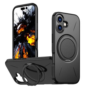 ETUI EXOGUARD MODERN RING - APPLE IPHONE 17 - BLACK