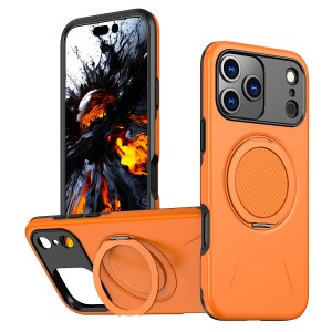 ETUI EXOGUARD MODERN RING - APPLE IPHONE 17 PRO - ORANGE