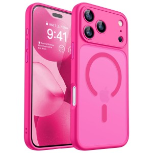 ETUI EXOGUARD MATTE FLOW - APPLE IPHONE 17 PRO - HOT PINK