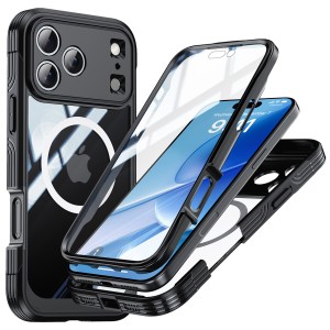 ETUI EXOGUARD 360 PRO - APPLE IPHONE 17 PRO - BLACK