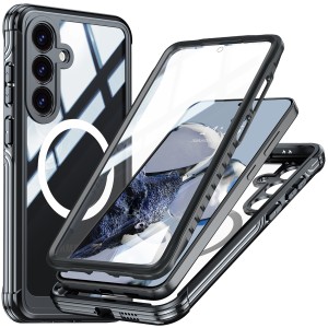 ETUI EXOGUARD 360 PRO - SAMSUNG GALAXY S25 - BLACK