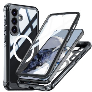 ETUI EXOGUARD 360 PRO - SAMSUNG GALAXY S25 PLUS - BLACK