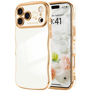 ETUI EXOGUARD GLAMWAVE - APPLE IPHONE 17 PRO - WHITE