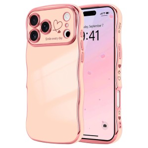 ETUI EXOGUARD GLAMWAVE - APPLE IPHONE 17 PRO - LIGHT PINK