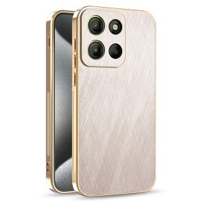 ETUI EXOGUARD BRUSHED GLAMOUR - MOTOROLA EDGE 70 - GOLD