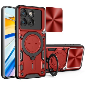 ETUI EXOGUARD RINGSHIELD - MOTOROLA EDGE 70 - RED