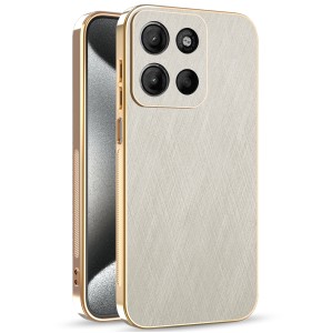 ETUI EXOGUARD BRUSHED GLAMOUR - MOTOROLA MOTO G67 POWER - GOLD