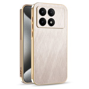 ETUI EXOGUARD BRUSHED GLAMOUR - XIAOMI POCO F8 PRO - GOLD