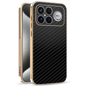 ETUI EXOGUARD GOLDLINE CARBON - XIAOMI POCO F8 ULTRA - BLACK